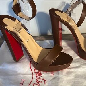 Christian Louboutin Cherry Sandal - Excellent Condition